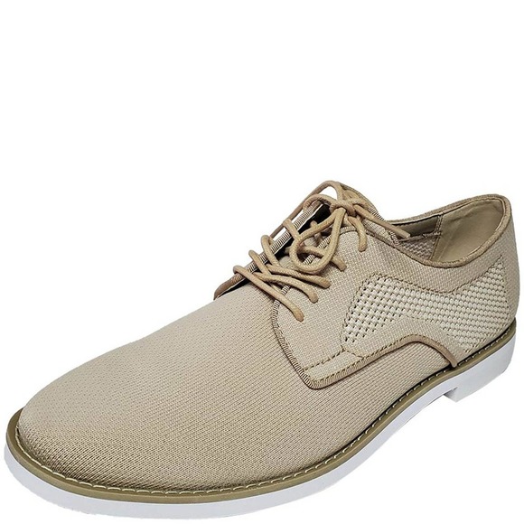 Calvin Klein Men\'s Aggussie Oxfords 10.5 M Beige